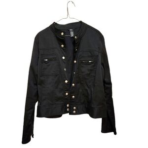 NWOT MOSSIMO SHORT BLACK JACKET